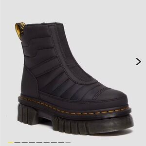 Dr Martens Audrick Quilted Chelsea Platform Boots